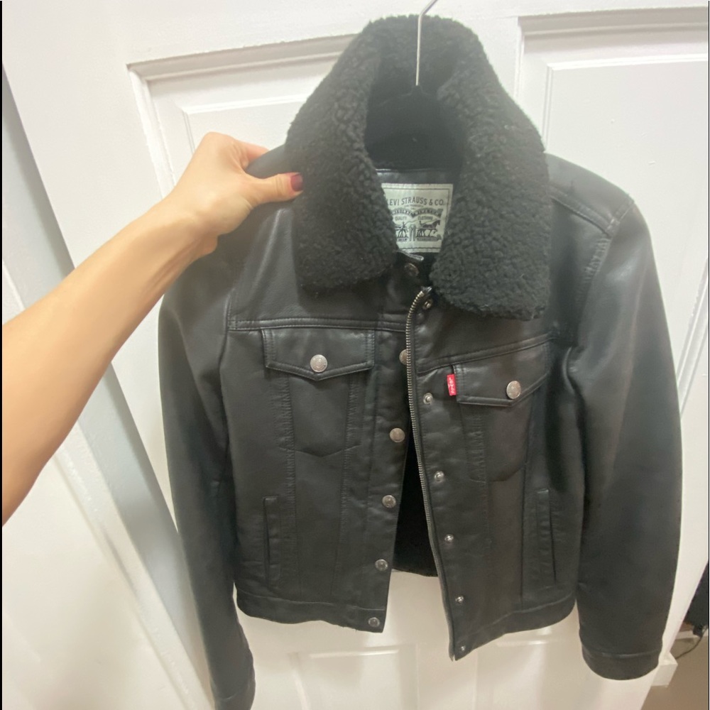 COPY - Levi’s shearling leather jacket
